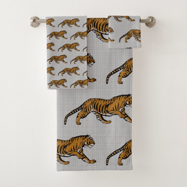 Brüllen! Ich bin Tiger! - Badhandtuch Set (Insitu)