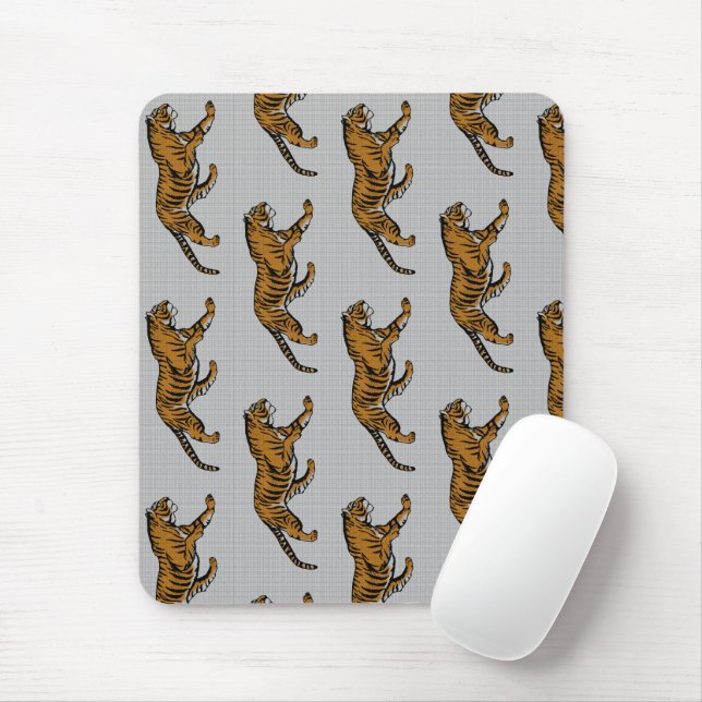 Brüllen! Ich bin Tiger! - Mousepad (Mit Mouse)