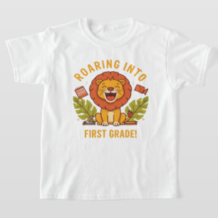 Brüllend in die erste Klasse T-Shirt