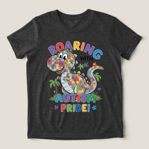 Brüllend vor Autismus-Stolz! Tri-Blend Shirt