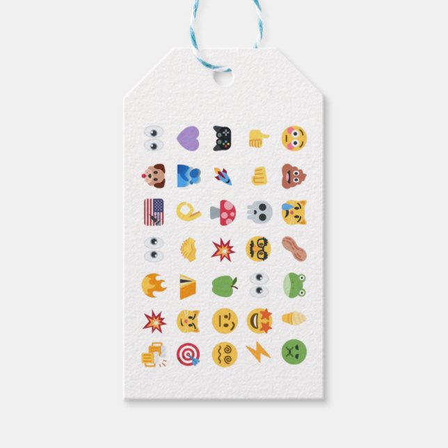 Brüllende Kitty 35 Emoji-Zeitachse GME MOASS DFV M Geschenkanhänger (Vorderseite)