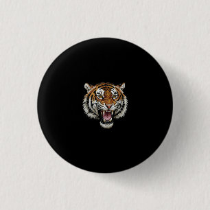 Brüllender Tiger Button