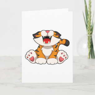 Brüllender Tiger Karte