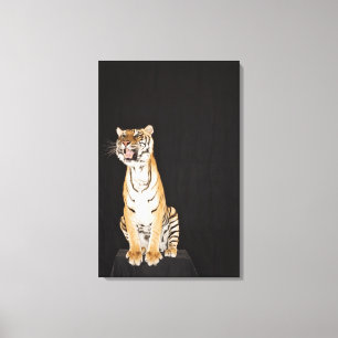 Brüllender Tiger Leinwanddruck