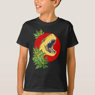 Brüllendes Dschungel-T-Rex-T-Shirt T-Shirt