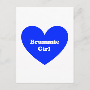 Brummie Girl Postkarte