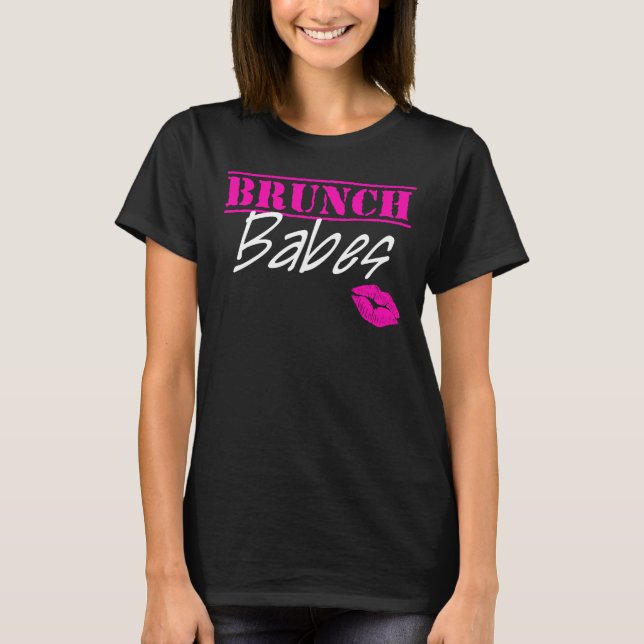 Brunch Babes - Brunch Face T-Shirt (Vorderseite)