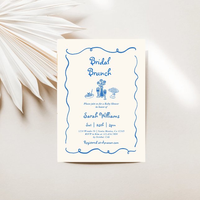 Brunch Bridal Dusche Einladung (Von Creator hochgeladen)