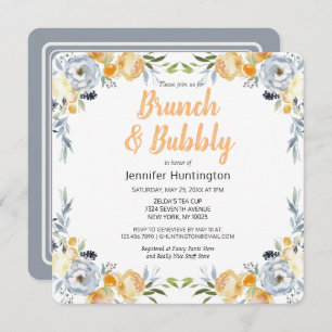 Brunch & Bubbly Brautparty Floral Boho