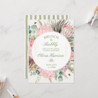 Brunch & Bubbly Bridal Shower Invitation