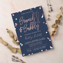 Brunch & Bubbly Confetti Brautparty