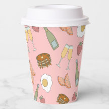Brunch & Bubbly Gobelets en Papier