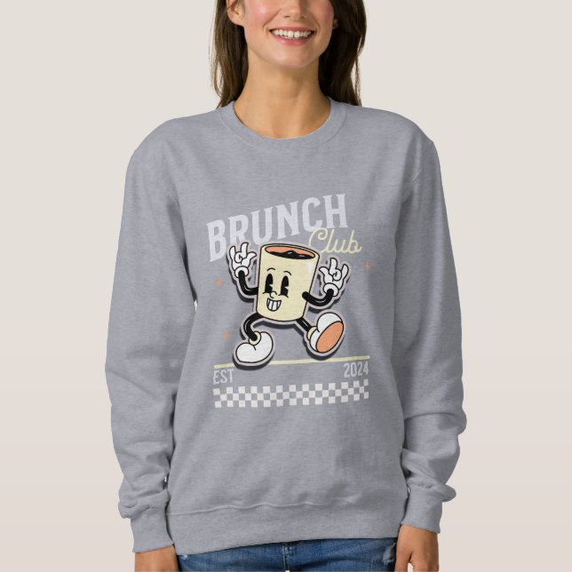 Brunch Club Brew Buddy Sweatshirt (Vorderseite)