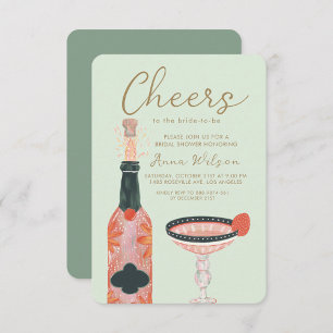 Brunch de mariée Campagne Blush Invitation