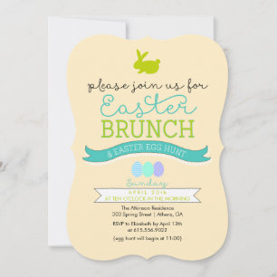 Brunch de Pâques et Invitation à la chasse aux oeu
