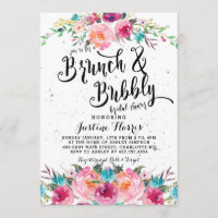 Brunch et invitation pétillante de Fête de la