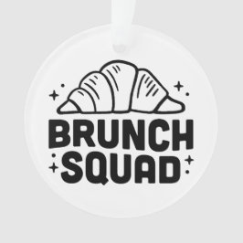 Brunch girls squad croissant