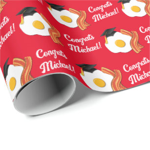 Brunch Graduation Party Geschenkpapier