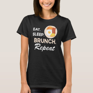 Brunch Ideen Speisen Rezepte Mimosa Frühstück Sonn T-Shirt