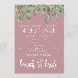 Brunch mit Bride Einladung