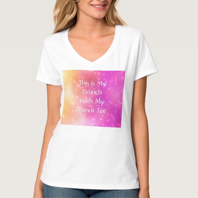 Brunch mit Friends T-Shirt für Frauen (Vorderseite)