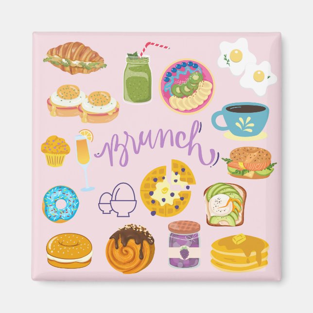 Brunch Squad Magnet (Vorne)