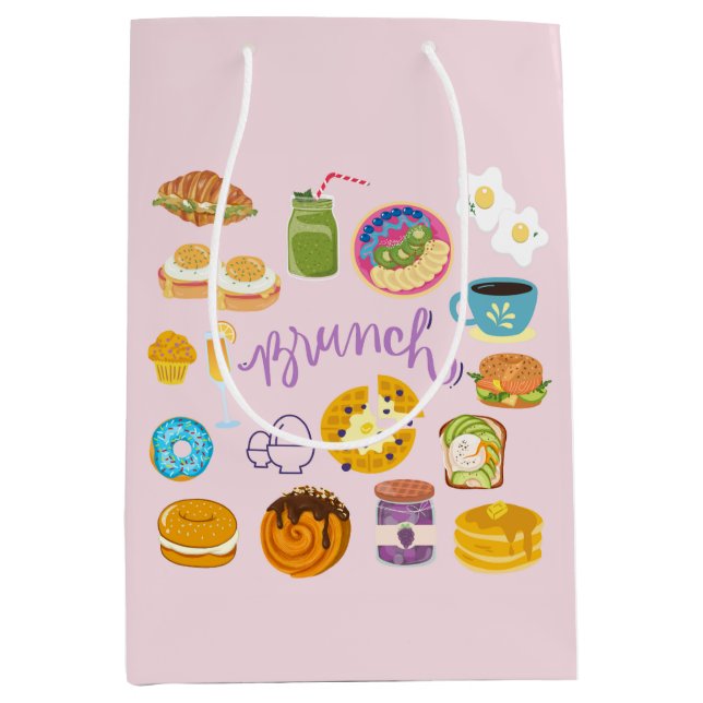 Brunch Squad Mittlere Geschenktüte (Vorderseite)