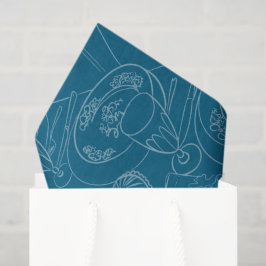 Brunch Tablescape Seidenpapier