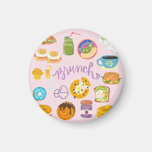 Brunch-Truppe Magnet