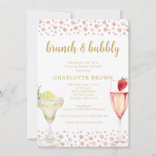 Brunch und Blumendusche Einladung