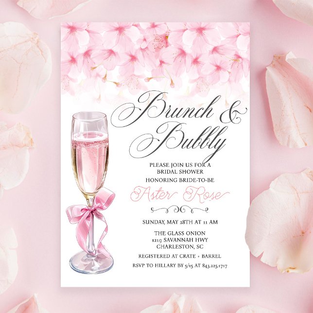 Brunch und Brautdusche Einladung (Von Creator hochgeladen)