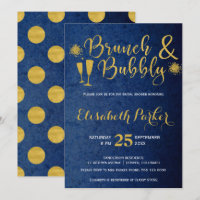 Brunch und Brautparty aus Glas, vergoldet mit Blas