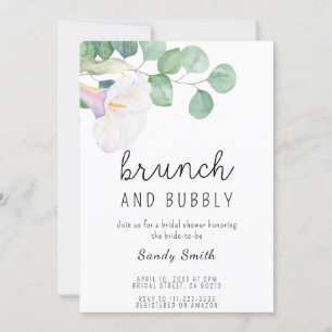 Brunch und Brautparty Einladung