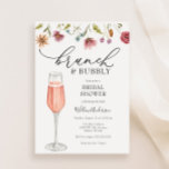 Brunch und Bubbly Champagne Brautparty Einladung<br><div class="desc">Dieser Brunch mit der Bride Bridal Dusche Einladung ist perfekt,  um die Braut zu sein oder eine Braut,  die bereits abgelaufen ist zu feiern. Passen Sie Ihre Informationen an,  damit die Braut sein kann.</div>