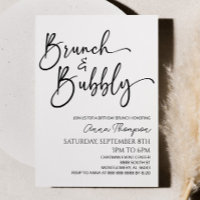 Brunch und Bubbly Minimal Brunch Party
