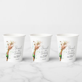 Brunch und Champagner-Brautparty Pappbecher