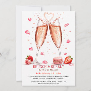 Brunch- und Champagner-Einladung Champagne-Brunch  Einladung
