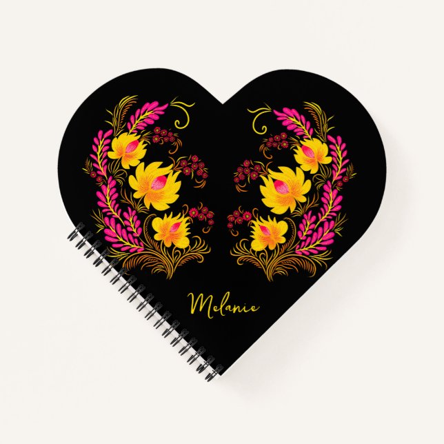 Brunches der Blume Notizbuch (Vorderseite)