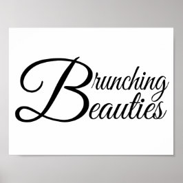 Brunching Beauties Poster