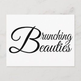 Brunching Beauties Postkarte