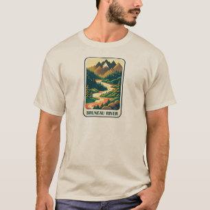 Bruneau River Idaho Colors T-Shirt