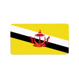 Brunei Adressaufkleber