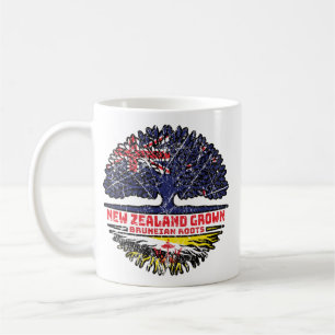 Brunei Bruneian New Zealander New Zealand Tree Kaffeetasse