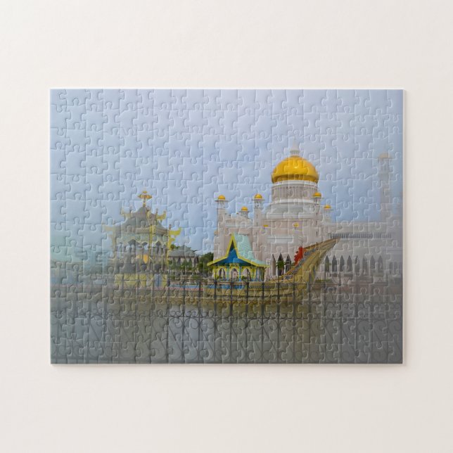 Brunei Darussalam Golden Moschee. (Horizontal)