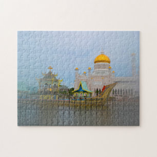Brunei Darussalam Goldene Moschee.