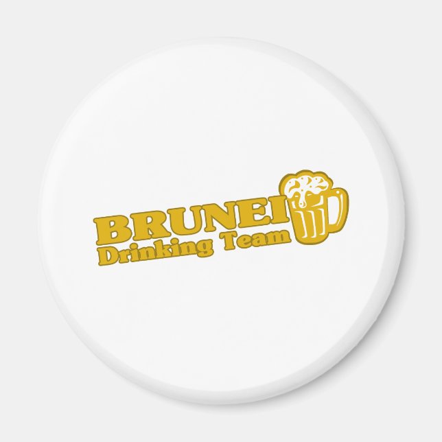 Brunei Drinking Team Magnet (Vorne)