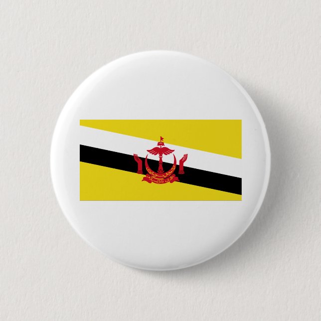 Brunei Flag Button (Vorderseite)