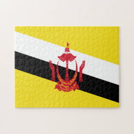 Brunei Flag Jigsaw Puzzle