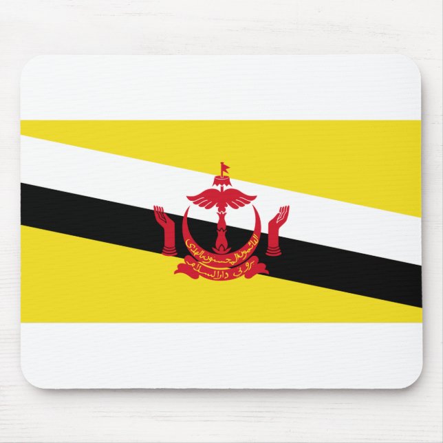 Brunei Flag Mousepad (Vorne)