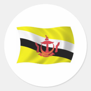 Brunei Flag Sticker